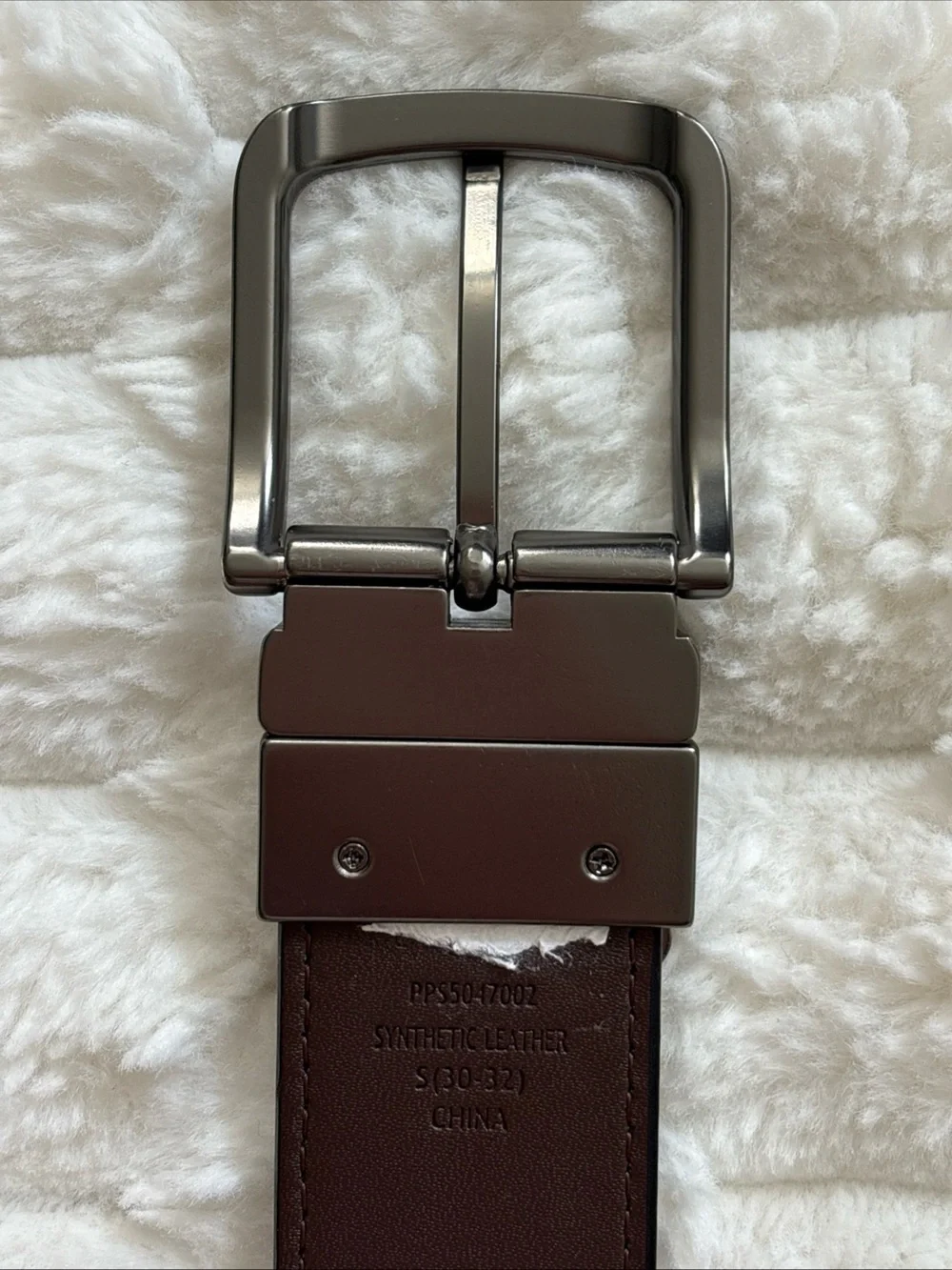 Nike Tour Core Reversible Golf Belt Black Brown Size Small 30-32 Buckle Sporty